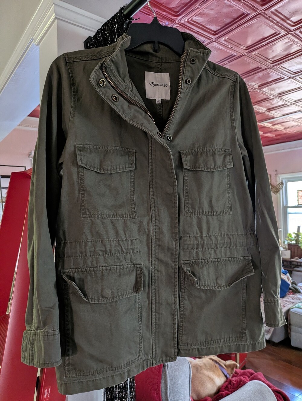 Madewell Women's Olive Utility Jacket